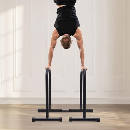 Dip Bar, Adjustable Dip Stand Station for Home Workout, Portable Parallel Bar, Heavy Duty Dip Stands for Home Gym