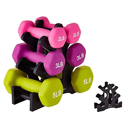 Topyond Dumbbell Rack,3 Tier Dumbbell Weight Rack, A-Frame Dumbbell Weight Rack, Dumbbell Rack Only for Home Gym,Weight Racks For Free,Weight Holder Storage Accessories for Home Gym Exercise(Rack Only, No Dumbbells)