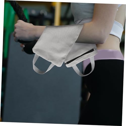Canvas Sandbag for Weight Training Adjustable Fitness Workout Bag with Handles for Yoga and Exercise Suitable for Arm and Leg Training Heavy Duty 10kg Capacity