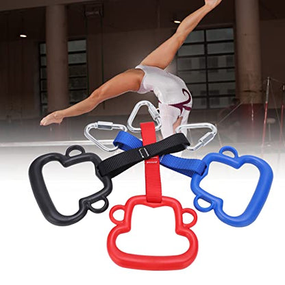 Gymnastic Rings Monkey Shape Ring 200Kg Load Bearing Climbing Training Equipment for Children Swing