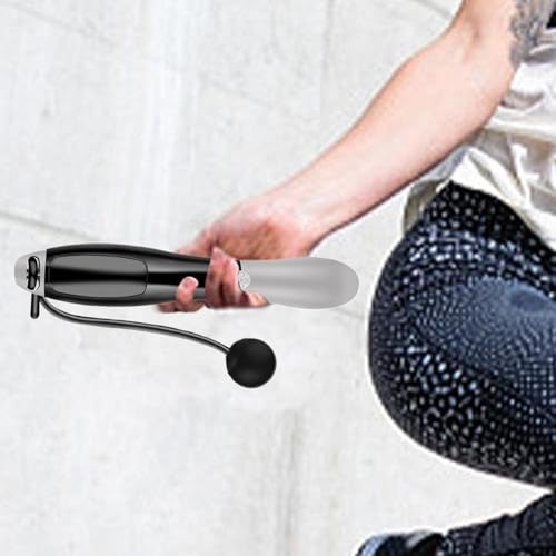 Jumping Rope - Skipping Rope with Counter | Digital Jump Rope with LCD Display | Electronic Counting Skipping Rope | Adjustable Men Jump Rope | Gym Accessories | Cordless Rope for Fitness Exercise