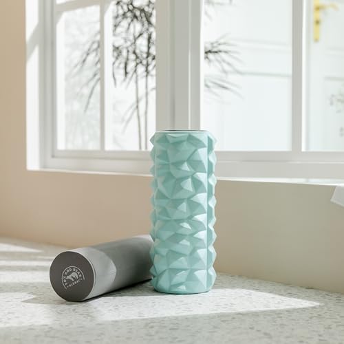 Foam Roller 13″ -Compact Massage Roller for Hands, Feet & Legs, Deep Tissue Relief, Travel-Friendly, Small EVA Muscle Roller (Mint) (Mint) - color: Mint