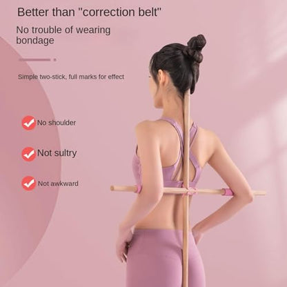 Yoga Stick for Exercise 2 Pieces Workout Stick - color: 60cm