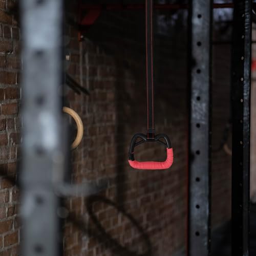 Boys and Girls Gym Rings with Strap, Adjustable Length for Fitness Training