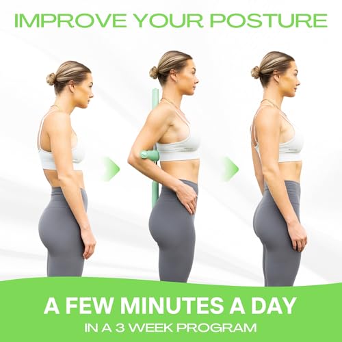 Posture Corrector - Yoga Cross Stick - Back Pain Relief for Men and Women - Stretcher and Straightener for Upper and Lower Back - Stretch Pole - Neck Hump Equipment - Sets bar