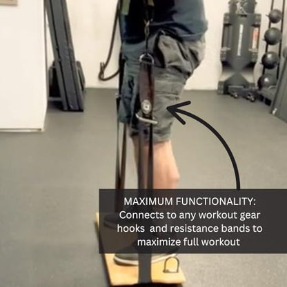 Loading Straps for Strength Training, Free Weight Accessory for all workout products - Barbell, Harnesses and Resistant Bands