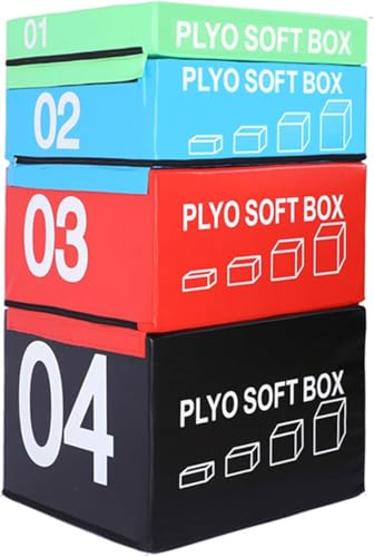 Jump Box, Soft Foam Box, Professional Physical Training Combination Box, Used For Home Gym And Outdoor Exercise. Suitable For Agility Training And Speed Training.,I - color: I