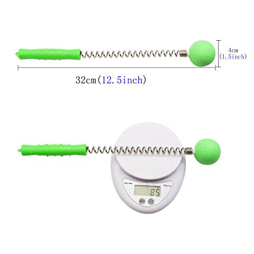 SinLoon Massager Ball Hammer(2-Pack) Hammer Stick Manual Beat Golf Ball Massager Back Shoulder Massage Full Body Reduce Fatigue Pain (Green)