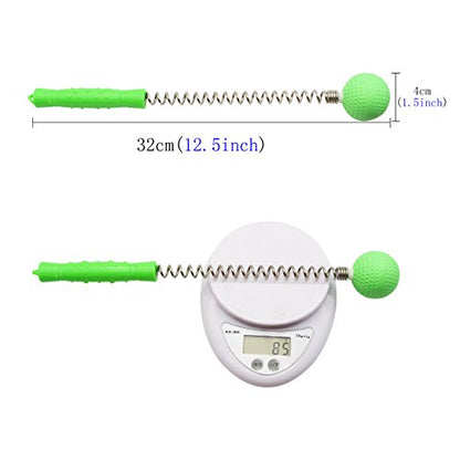 SinLoon Massager Ball Hammer(2-Pack) Hammer Stick Manual Beat Golf Ball Massager Back Shoulder Massage Full Body Reduce Fatigue Pain (Green)