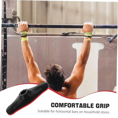 VICASKY Door Pull Up Bar Suction Cup Strength Trainer Device for Home Fitness Non Slip Grip Pad Foot Plate Suction Cups Easy Installation Without Drilling for Upper Body Workouts