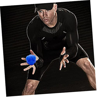 Abaodam 1Pc Hexagonal Silicone Reaction Training Ball Bouncing Agility Workout Ball for Reflex Improvement Durable Design for Men Women Fun Exercise Tool for Coordination