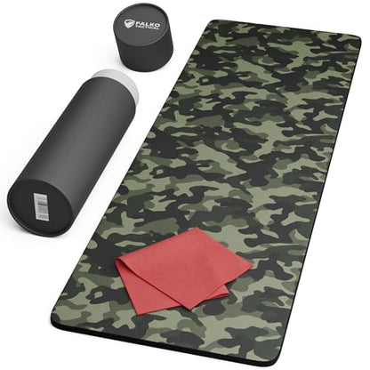 Falko Tactical Gun Cleaning Mat, Gun Mat for Handgun, Rifle and Shotgun - color: Camouflage, size: 36x12