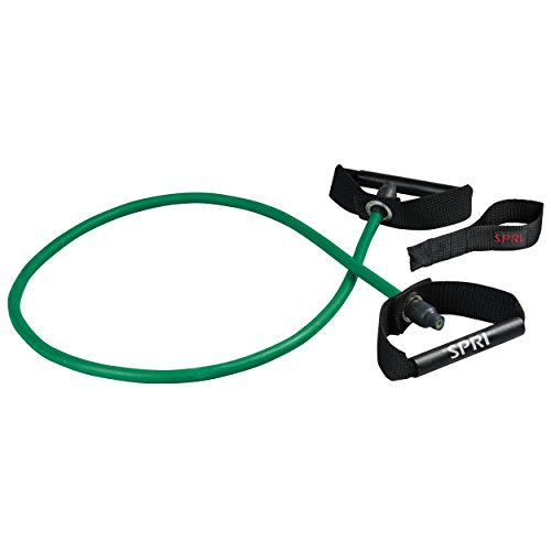 SPRI Xertube Resistance Bands with Handles – All Exercise Cords Sold Separately with Home Gym Workout Fitness Door Anchor Attachment Option - size: Light, style: With Door Attachment