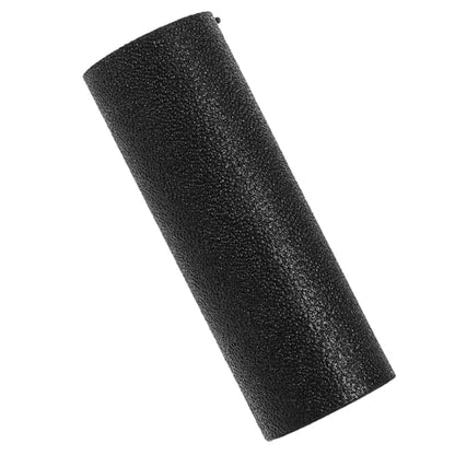 Compact Foam Roller Muscle Massage Column Black, Hollow Lightweight Exercise Foam Roller for Back and Leg Muscle Relaxation, Fitness and Stretching Tool