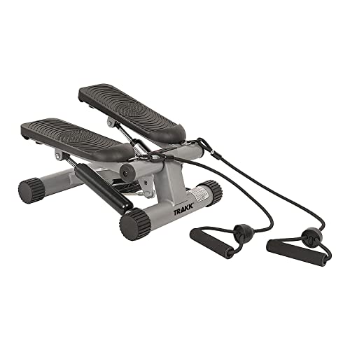 TRAKK Fitness Mini Stepper - Stair Stepper for Home, Exercise Step Platform, Workout Equipment with Resistance Bands