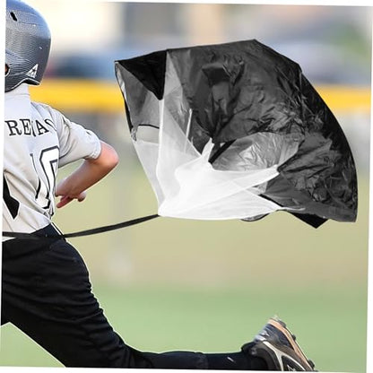 BESPORTBLE Training Resistance Parachute Lightweight Drag Parachute for Enhanced Athletic Performance for Stamina Building and Endurance Training Portable Design for Athletes The Go