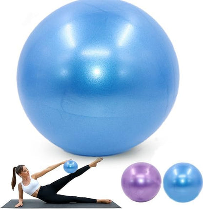 Home Gym Soft Exercise Yoga Ball: Includes Blowing Trachea, Ideal for Yoga, Pilates, Core Training, Balance & Stability Workouts.