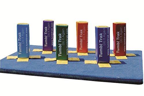 Tumbl Trak Fun Stick - Versatile Gymnastics, Cheer, and Dance Foam Obstacle - Colors May Vary - size: 2 Foot
