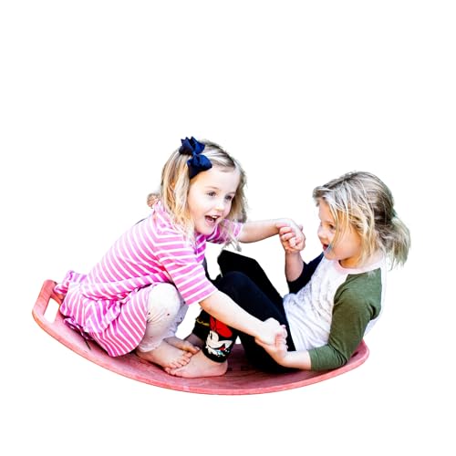 Sensory Balance Board for Kids – ADHD Focus, Calm & Motor Skill Development | Indoor Montessori Play | Durable Non-Wood Wobble Board