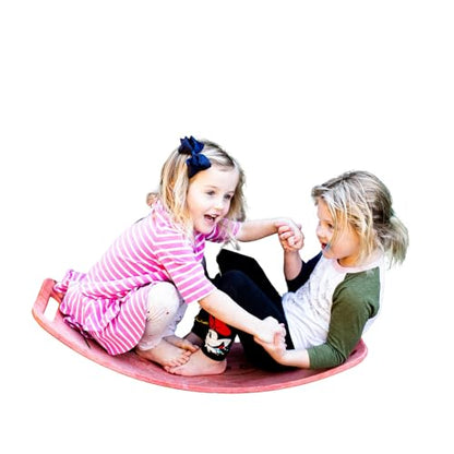 Sensory Balance Board for Kids – ADHD Focus, Calm & Motor Skill Development | Indoor Montessori Play | Durable Non-Wood Wobble Board