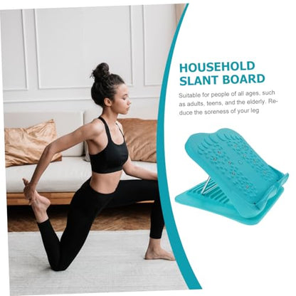 BESPORTBLE Foldable Foot Massager Stretch Board for Calf and Ankle Exercises Adjustable Incline Non-Slip Surface Compact Design for Home and Office Use