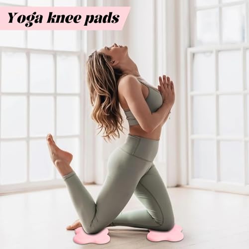 2 packs Yoga Knee Pad Mats Extra Thick for Knees Elbows Wrist Hands Head Foam Pilates Kneeling pad Yoga Knee Cushion Thick Exercise Pads for Knees Elbows Wrist Hands Head Foam Pilates Kneeling pad，Support Foam Pads for Women and Men