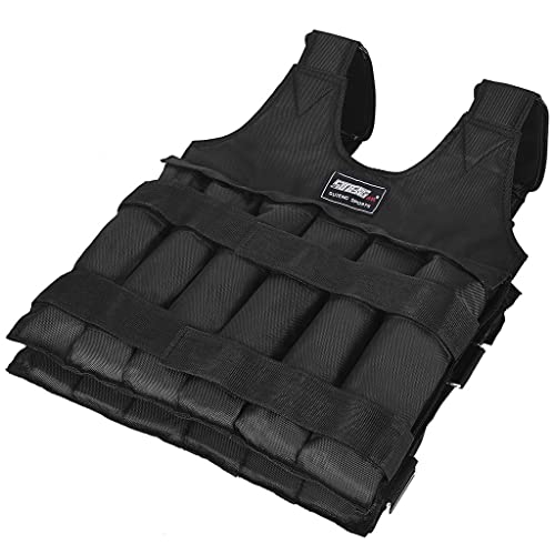 Weighted Vest for Walking, 20lb, 30lb, 40lb, 50lb, 100lb Adjustable Weighted Vest,workout Equipment Weight Vest for Running Weight Loss Exercise Jogging Fitness Strength Training