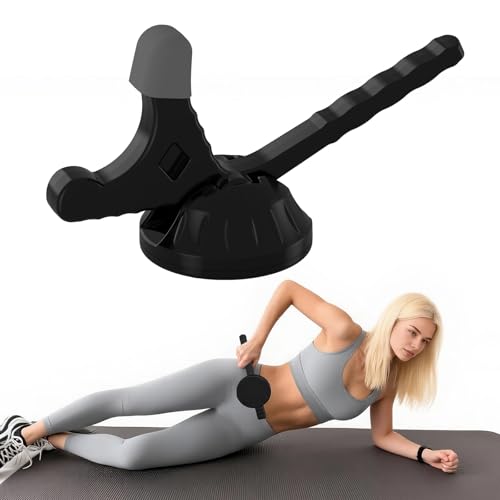 Psoas Release Tool-Hip Flexor Release Tool Fully Adjustable for Iliacus,Waist Pain Sciatica,Back&Posture Relief,Massage Hook and Trigger Point Massage Tool - color: Black