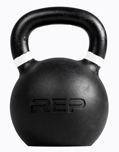 REP Fitness Kettlebell Set and Singles, 4kg to 24kg, 9lb to 53lb Weight Range, Cast Iron, Strength Exercise Training, Home Gym, Power Workout Equipment, Free Weights, Dumbbell Alternative - style: 36 kg