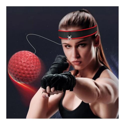 pureza Adjustable Boxing Training Ball - Speed Ball for Reflex and Hand-Eye Coordination - Perfect MMA Gear for Adults