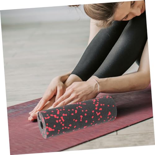 Toddmomy 2Pcs Compact Yoga Column Foam Roller for Muscle Relaxation Travel Size Hollow Massage Roller Deep Tissue Leg for Fitness and Workout