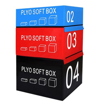 Jumping Box Training Soft Foam Enhanced Box Jumping Set Stackable Box for Home and Gym Can Be Provided Separately Or in Full - size: 90*75*135cm