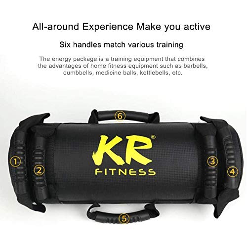 AKT Sandbag Power Bag - 5-30 kg (11-66 lb) Weight Powerbag Strength MMA Training Fitness Exercise Workout, 1 PC (NO Sand),15kg