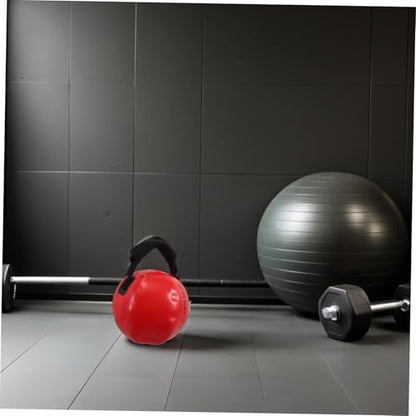 VOSAREA Red Sandbag for Working with Handle, Sturdy Pvc and Cloth Construction, Adjustable Weight for High-intensity Interval Training, for Home Gym and Shoulder or Softball Swings