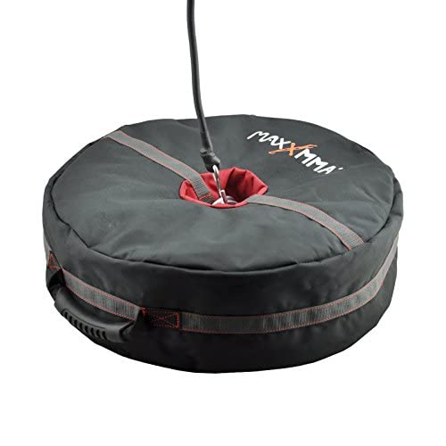 Double End Heavy Bag Anchor (Unfilled) Core Training Tool Weight Bag Multifunctional 3-in-1 - Punching Boxing MMA Workout Fitness
