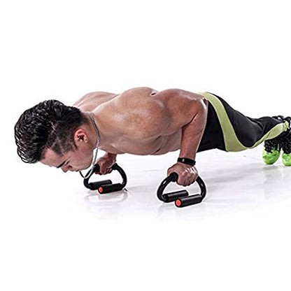 Push-up Bracket，Trainers Push Up Stands Bar S Shaped Rack Fitness Equipment Gym Arm Muscle