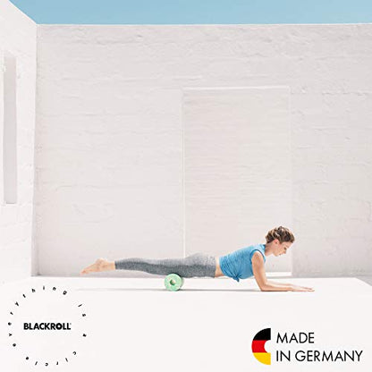 BLACKROLL - MED or MED 45 Foam Roller, Ideal for Myofascial Trigger Point Release and Back Massage, for Yoga, Exercise, Pilates, and Home Gym Workouts and Muscle Recovery, White/Green