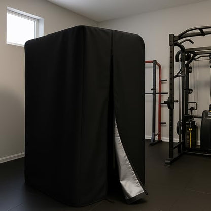 Protective Cover for Home Gym Set, 420D Oxford Gym Rack Cover for Home Exercise Equipment Set, Workout Equipment Protective, UV protection, Waterproof, Dustproof for Indoor or Outdoor
