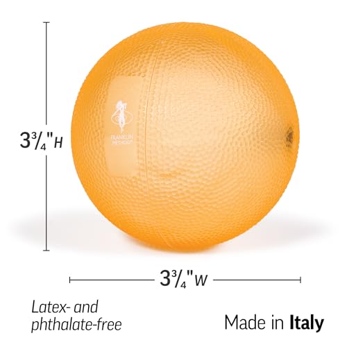 OPTP Franklin Method Tough Ball — Firm 3.75" Fitness Ball for Deep Self-Massage, Tight Muscles, and Myofascial Release — for Workouts and Muscle Massage