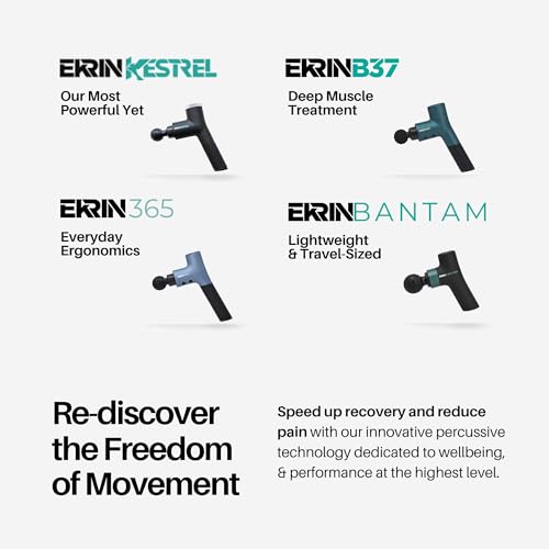 Kestrel Massage Gun: Enhanced Precision & Comfort for Superior Muscle Recovery & Wellness | Relieve Sore Muscles and Stiffness