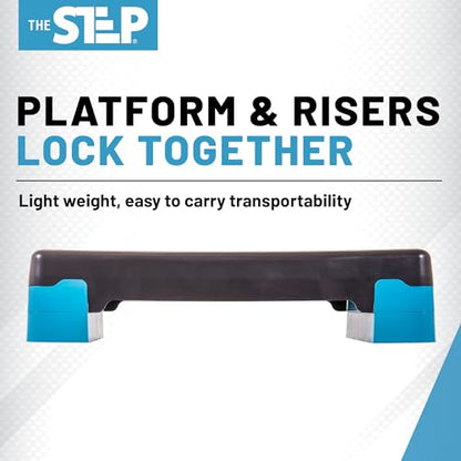 The Step Aerobic Platforms for Home Workout Steppers for Exercise - style: Small