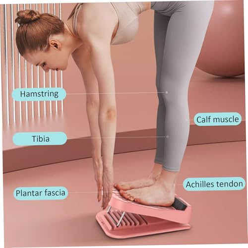 Calf Stretcher Slant Board 13-Level Adjustable Foldable Stretching Ramp with Magnets for Plantar Fasciitis Achilles Stretch Ankle Board Ankle Balance Calf Stretch - color: Green