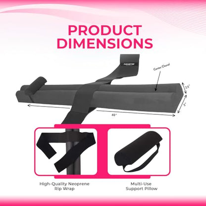 Pilates Parasetter - Dual Patented Suede-Like Rollers for Reducing Cortisol Levels to Aid Hormone Rebalance and Support Recovery & Relaxation from Stress