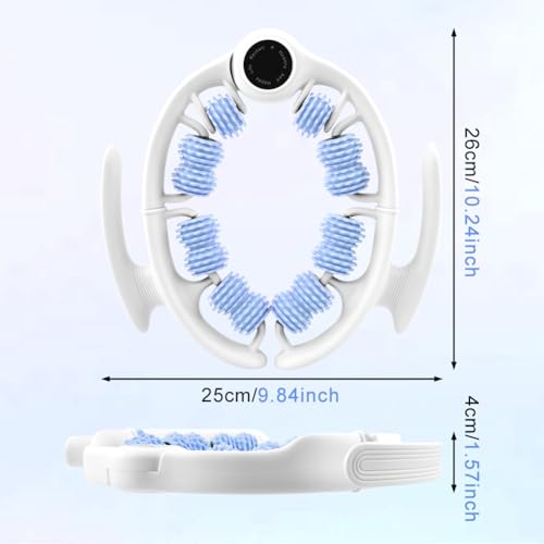 Cellulite Massage Roller for Legs Anti Cellulite Massage Tool Fascia Muscle Roller Stick for Legs,Thighs,Fascia Bla-Ster for Contoured(Color:Blue)