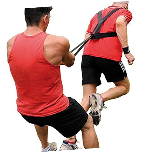 Adjustable Sled Workout Harness with Heavy Duty Hooks for Training