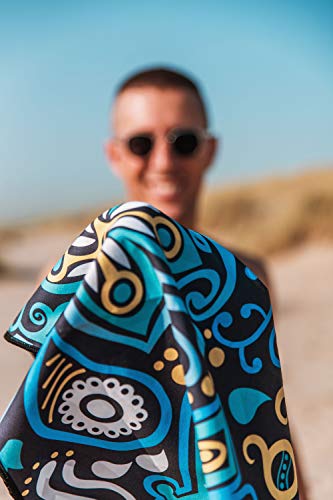 4Monster Camping Towels 3 Size at 1 Pack,Quick Dry Microfiber Towel,Beach Travel Towel Ultra Compact,Soft Gym Towel for Hiking Yoga Travel Sports Backpacking Trip and Pool