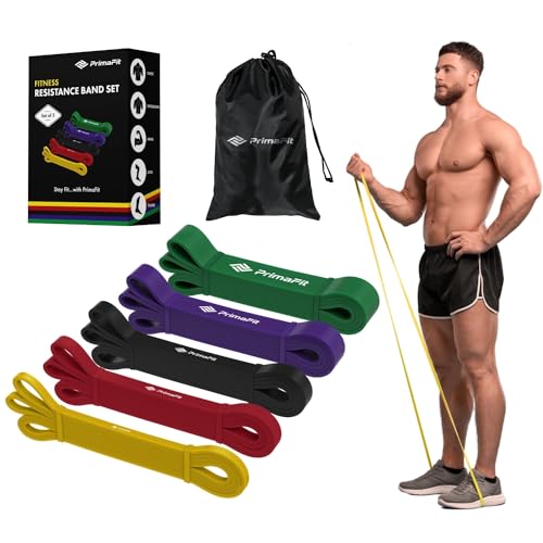 Resistance Bands - Workout, Gym & Pull Up Assistance Bands - Dumbbell Alternative, Stretching - For Men & Women