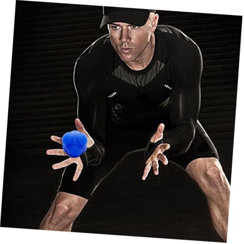 Hexagonal Silicone Reaction Ball for Agility Training Bounce Trainer for Reflex and Hand-Eye Coordination Six-Sided Workout Sphere for Men and Women