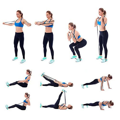 Resistance Bands, Mobility Bands, Pullup Bands, Workout Bands, Elastic Bands for Body Stretching, Crossfit Training for Indoor Outdoor Home Gym, Men and Women, Beginner and Professioner