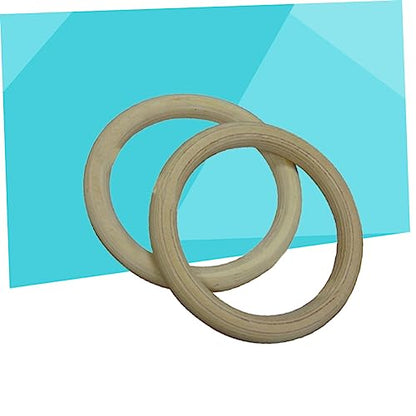 HANABASS Pair Exercise Rings Fitness Ring Gymnastic Rings Workout Rings
